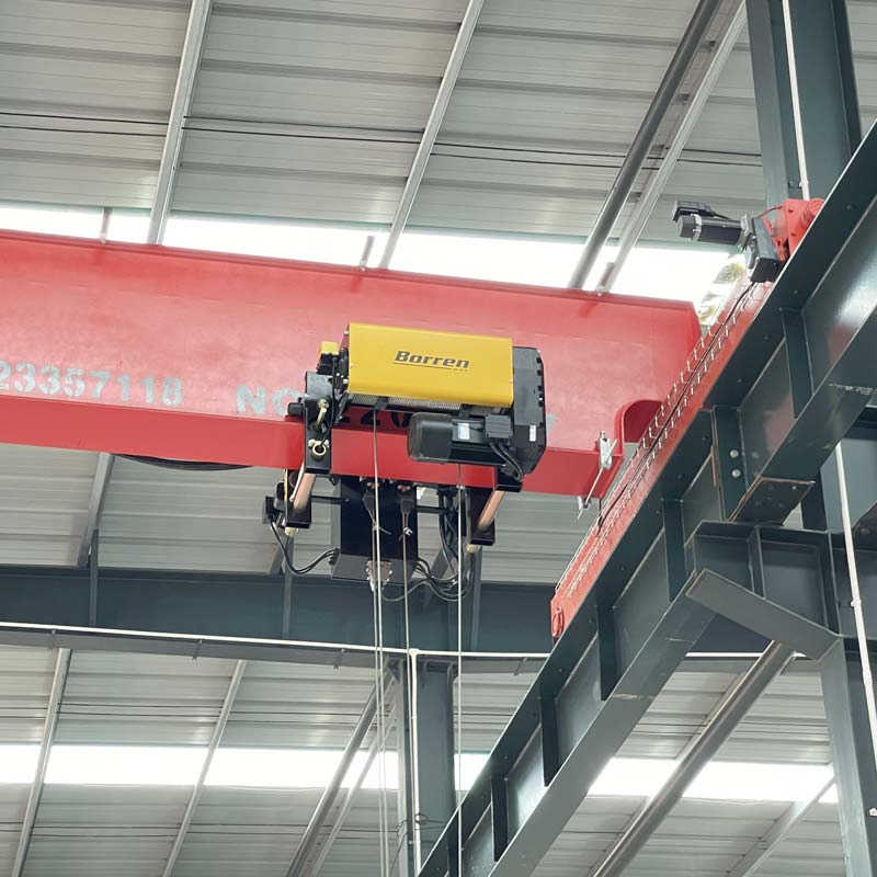CE Certified LDO Electric Hoist Crane, Single Girder Design, 5/10 Ton Capacity