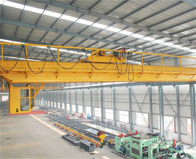 Heavy Duty LH Double Beam Overhead Crane 50 Ton 35m Span High Lifting