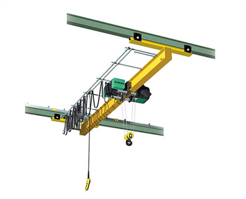 Workshop LX Single Beam Bridge Crane 1-20 Ton 9-22m Span Range