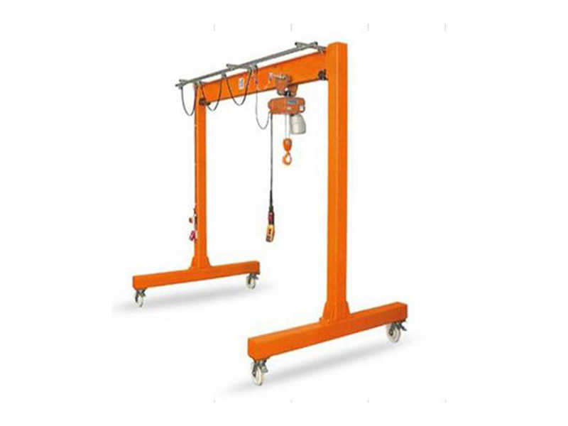 Portable Gantry Crane 1-10 Ton Adjustable Span 2-6m Workshop Use