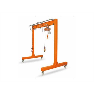 Portable Gantry Crane 1-10 Ton Adjustable Span 2-6m Workshop Use