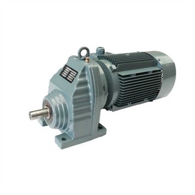 Foot Mounted Coaxial Gear Motor Reducer Three Phase Electric Motor