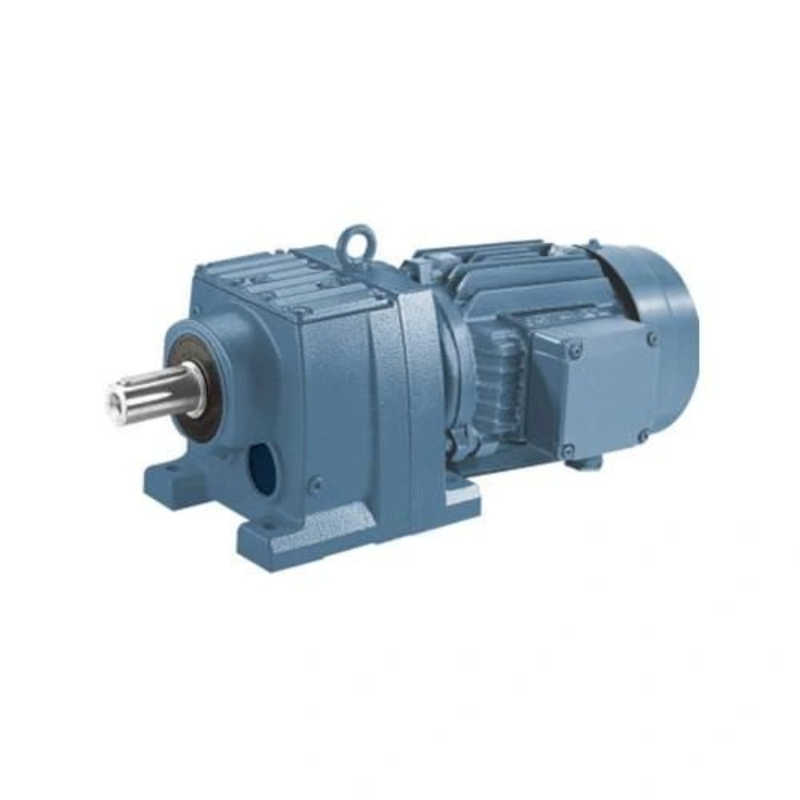 Foot Mounted Coaxial Gear Motor Reducer Three Phase Electric Motor