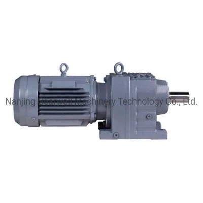 R Reduction Motor Gearbox Shaft Mounted Gear Reducer Reductor Inline