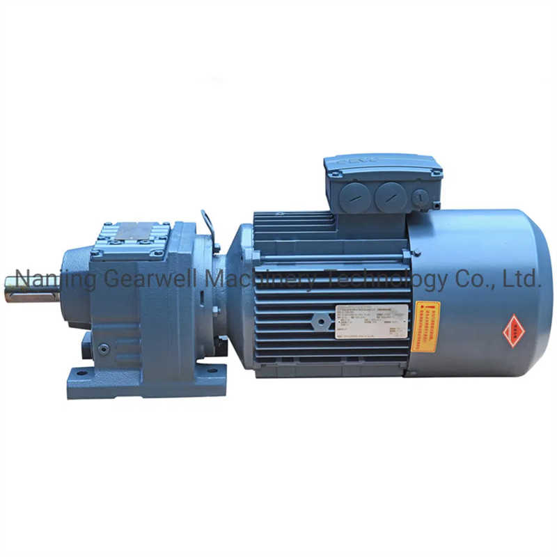 Made in China R / RF / Rx / Rxf 17-167 Helical Gearbox Coaxial Gear Reducer