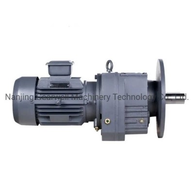 R / RF / Rx / Rxf Helical Shaft Mounted Gear Reducer Gearbox Gear Motor
