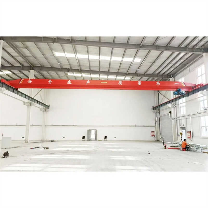 15 Ton Single Girder Workshop Crane, 18m Span, Ideal for Manufacturing