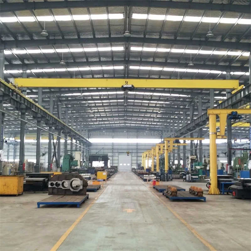 Free Standing Single Girder Crane System, No Building Support Needed
