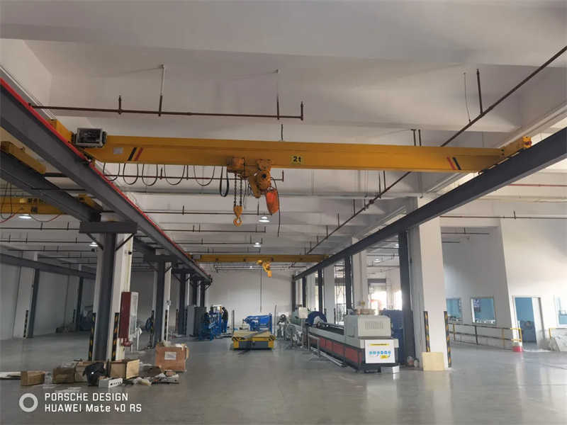 Low Headroom Single Girder Crane, Saves Vertical Space, 2-10 Tons