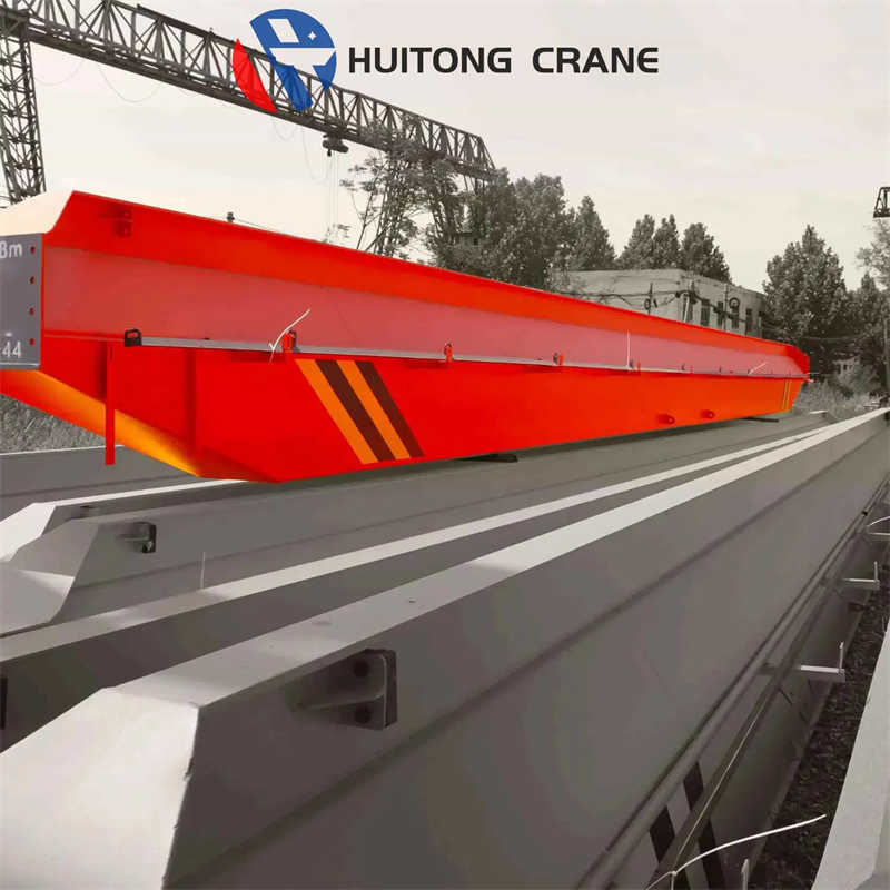 European Style Double Girder Bridge Crane Hoist 8 Ton Electric Hoist