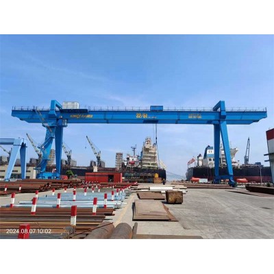 Fixed Span Single Girder Gantry Crane 8m, 5 Ton Lifting Capacity