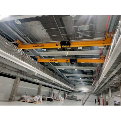 Underhung Suspension Crane, 5 Ton Capacity, Ideal for Low Headroom Spaces