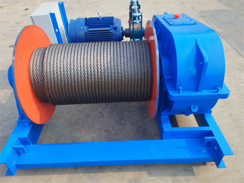 JM Series 15-Ton Slow Motion Electric Windlass for Marine and Construction
