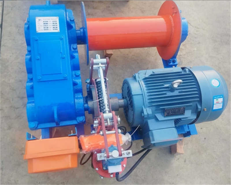 Heavy-Duty 30-Ton Electric Capstan Winch with Variable Speed Control