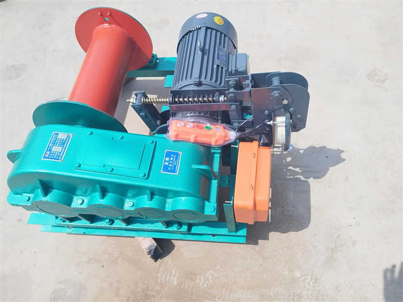 10-Ton Industrial Grade Electric Wire Rope Winch, CE Certified