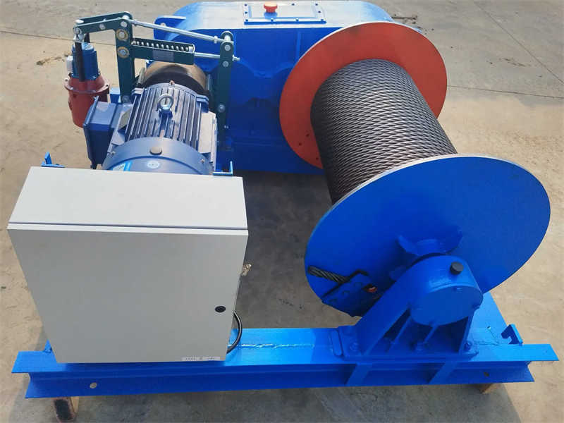 Remote Controlled Electric Winch | 15-Ton Capacity | Slow & Precise Operation