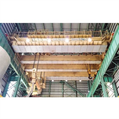 ISO9001 Certified 50 Ton Double Beam Bridge Crane for Heavy Industrial Lifting