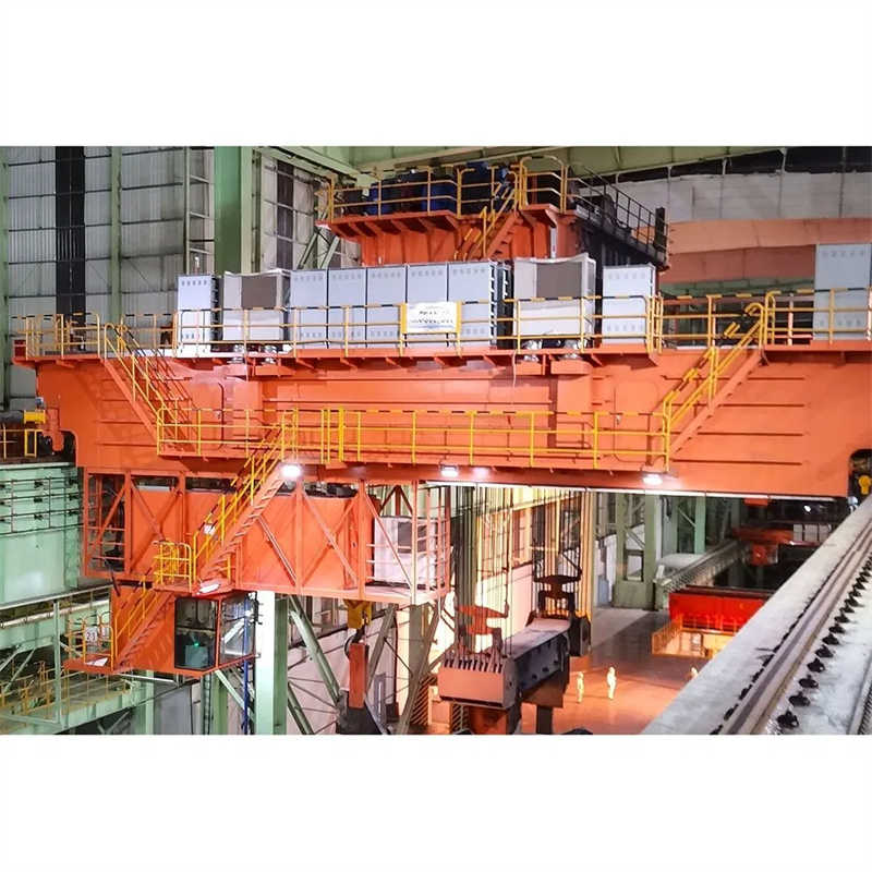 Motorized Double Girder Overhead Crane | 15 Ton Standard Foundry Solution