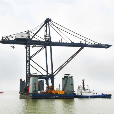 Customizable STS Type Container Handling Cranes with 60 Ton Capacity
