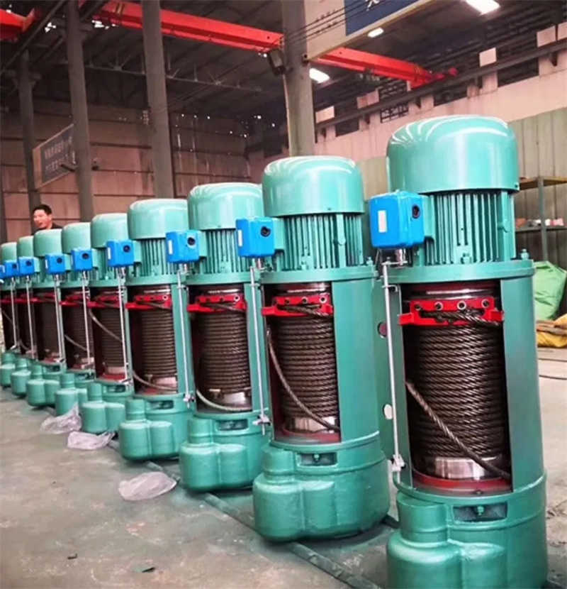 Industrial Grade Electric Wire Rope Hoist Offering 2 to 20 Ton Lifting Capacity