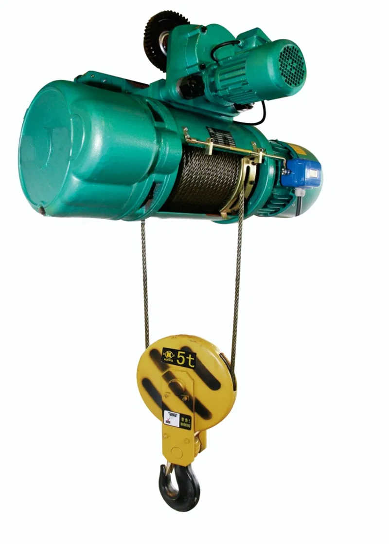 1 Ton Electric Wire Rope Hoist Ideal for Limited Space Workshop Installations