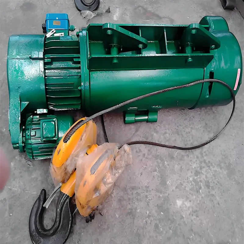 European Standard Electric Wire Rope Hoist Available in 2 to 30 Ton Capacity