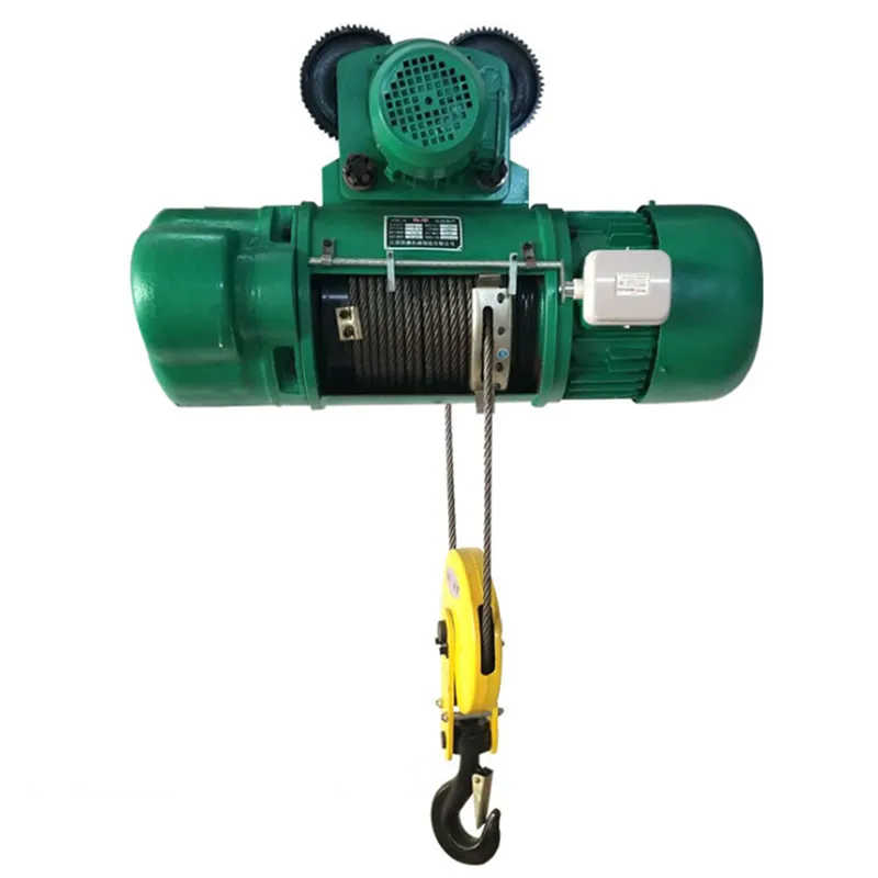 Remote Controlled Electric Wire Rope Hoist with 12 Ton Lifting Capacity