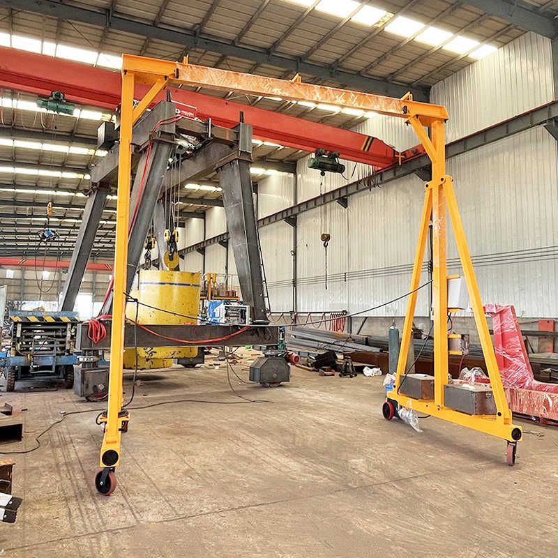 Heavy Duty Mobile Gantry Crane with 5 Ton Capacity for Flexible Workshop Lifting