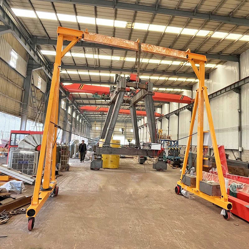 10 Ton Mobile Gantry Crane Designed for Heavy Duty Factory and Warehouse