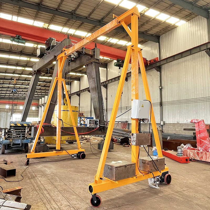 10 Ton Mobile Gantry Crane Designed for Heavy Duty Factory and Warehouse