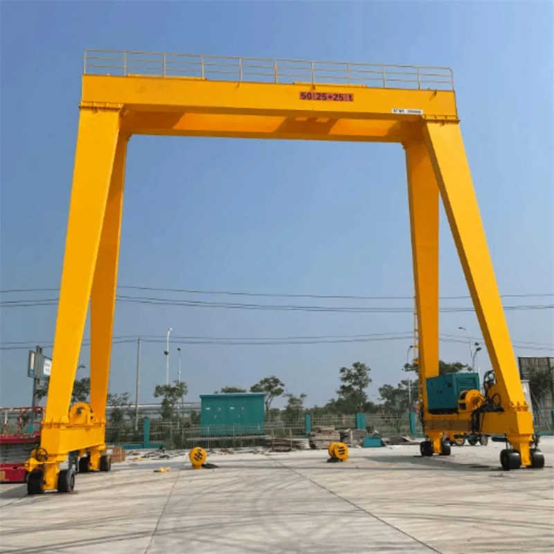 High Performance Rtg Crane with Hydraulic Steering Anti-Sway System