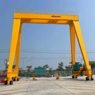 Heavy Duty Rtg Crane with VFD Control Easy Operation OEM Available 50t