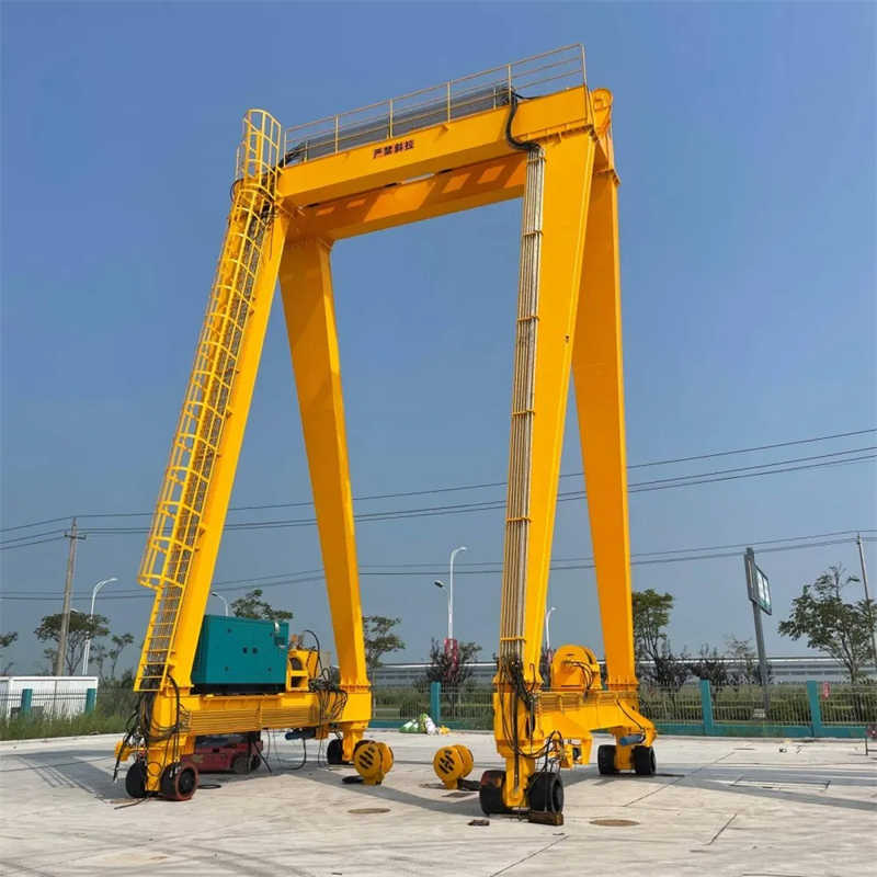 Heavy Duty Rtg Crane with VFD Control Easy Operation OEM Available 50t