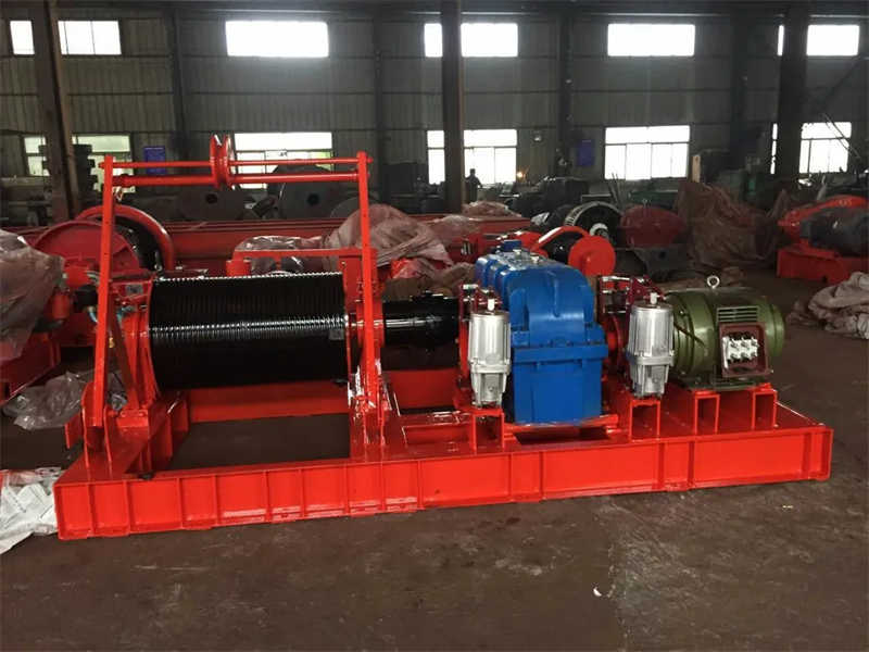 High Quality 1800 Drilling Rig Winch Electric Winch