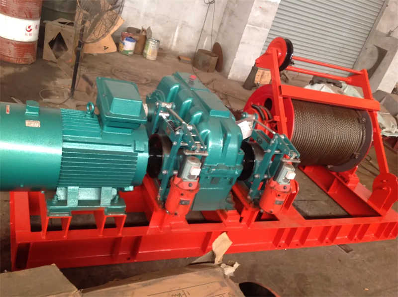 220V AC Electric Winch with Remote Control for Construction and Mining
