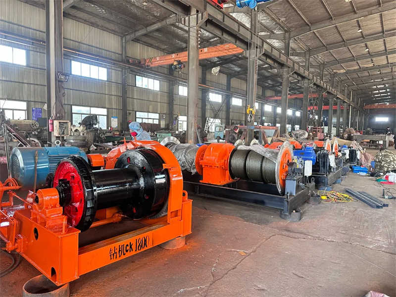 Waterproof Electric Boat Winch for Marine and Dock Loading Applications