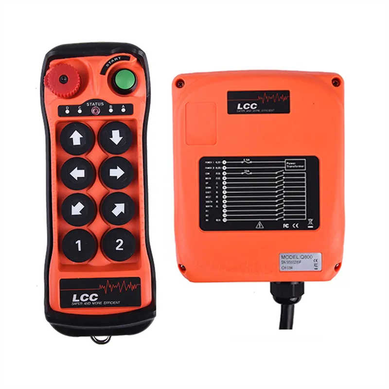 Single/Two-Speed Wireless Remote Control Transmitter for Overhead Cranes