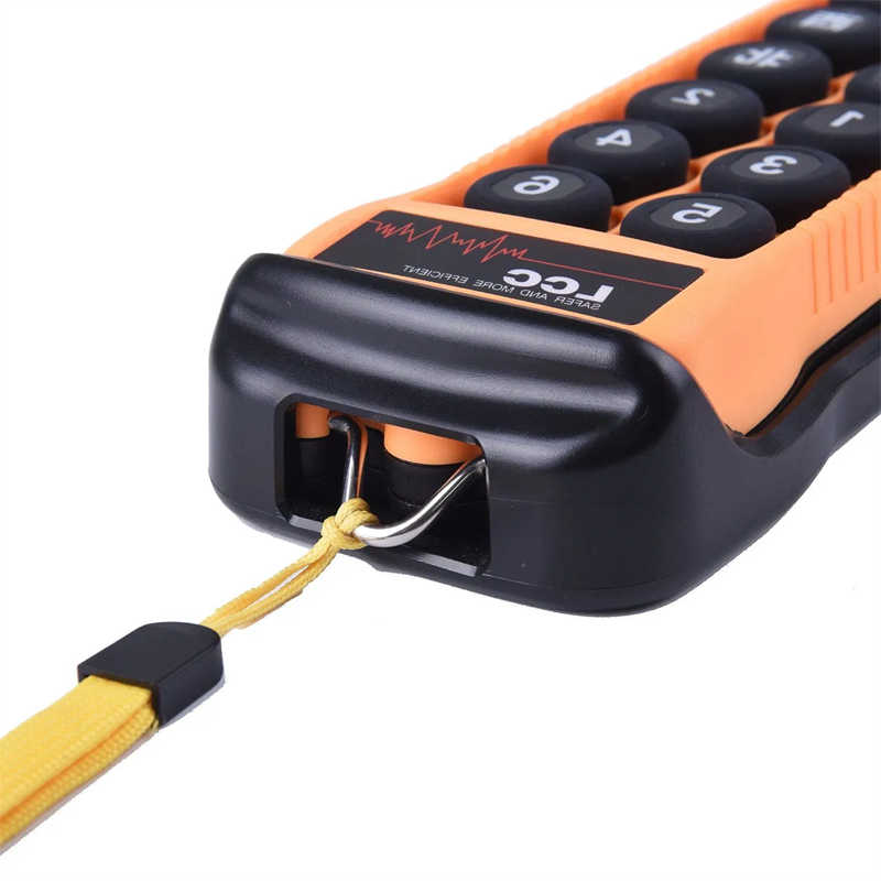 IP65 Waterproof Industrial Wireless Remote Control | 10-Button for Cranes