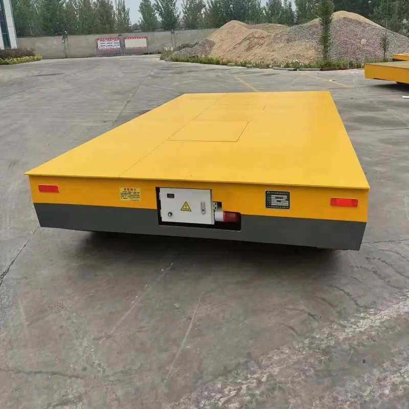 10 Tons Electric Materials Battery Powered Industials Transfer Cart for Factory