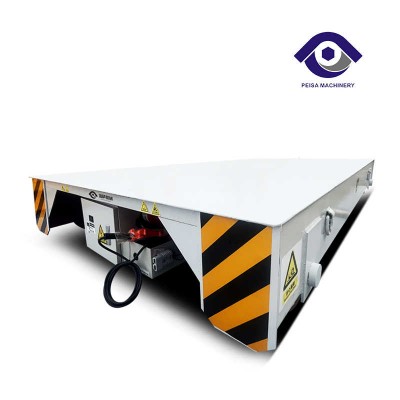 Custom 25 Tons Remote Control Rail Transfer Cart for Steel Factory