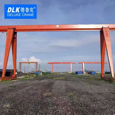 Adjustable Span Single Girder Gantry Crane with Electric Hoist | 3~20t Capacity