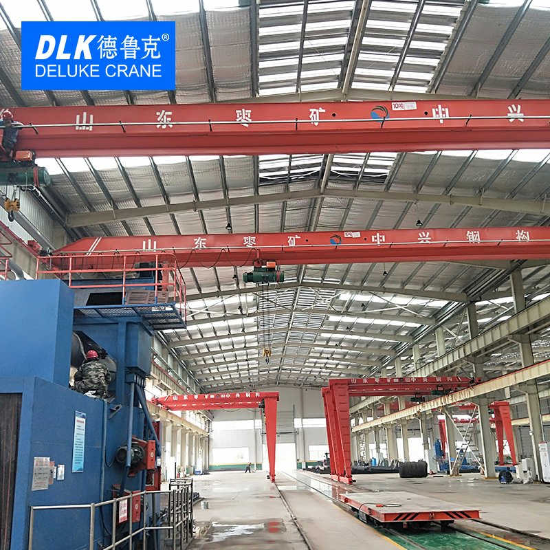 32 Ton Single Girder Gantry Crane for Heavy-Duty Construction Machinery
