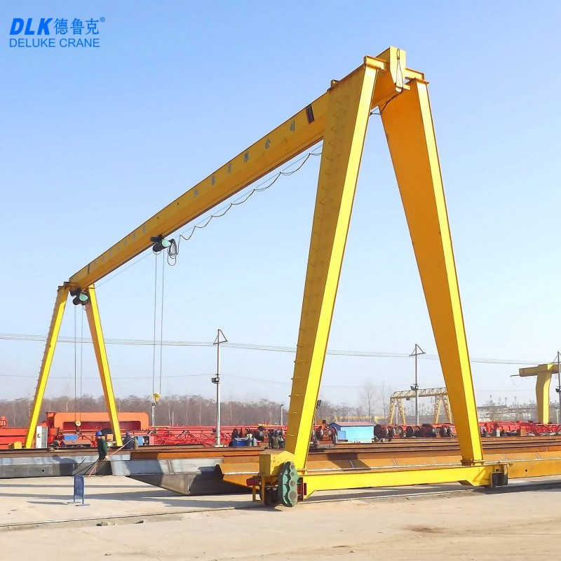 Expertly Engineered 32t Single Girder Gantry Crane for Construction Sites