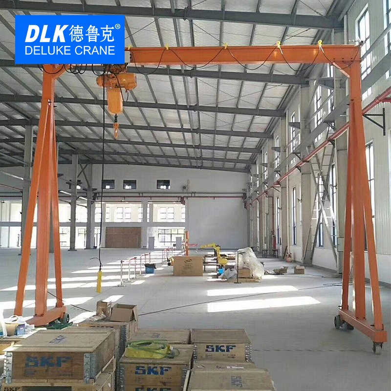 Expertly Engineered 32t Single Girder Gantry Crane for Construction Sites