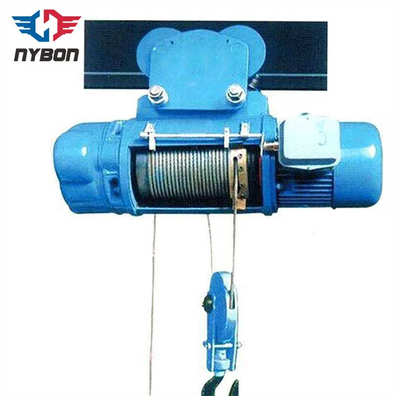 Customizable Electric Wire Rope Hoist with Options for Capacity (1-20 Ton)