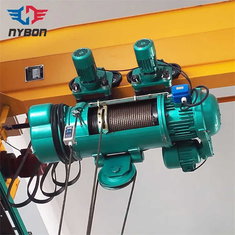 Industrial Grade Electric Wire Rope Hoist 1-20 Ton Capacities for Heavy Lifting
