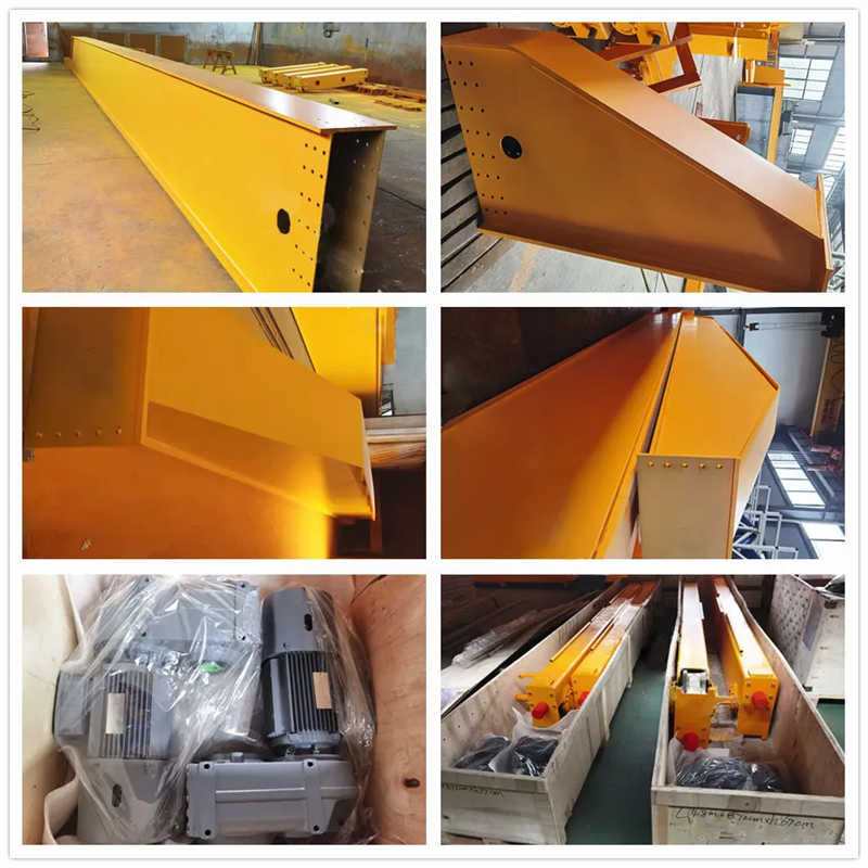 Customizable Single Girder Bridge Crane with Capacities from 5t to 30t