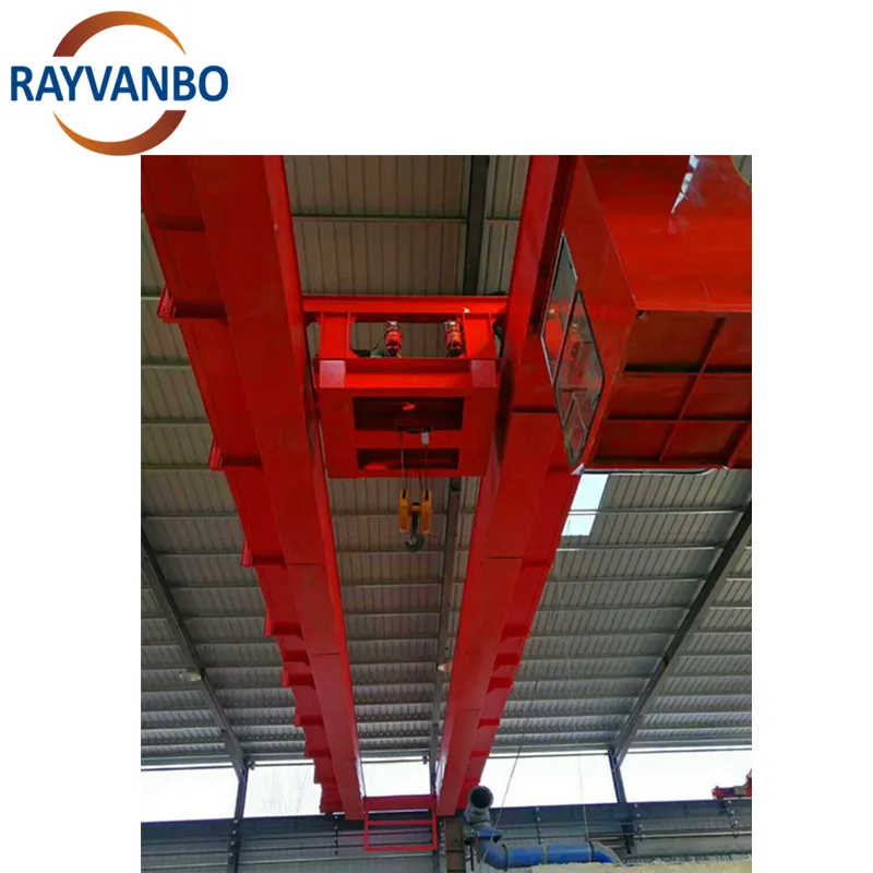 Double Girder Eot Crane with Electric Wire Rope Hoist for Workshop Use