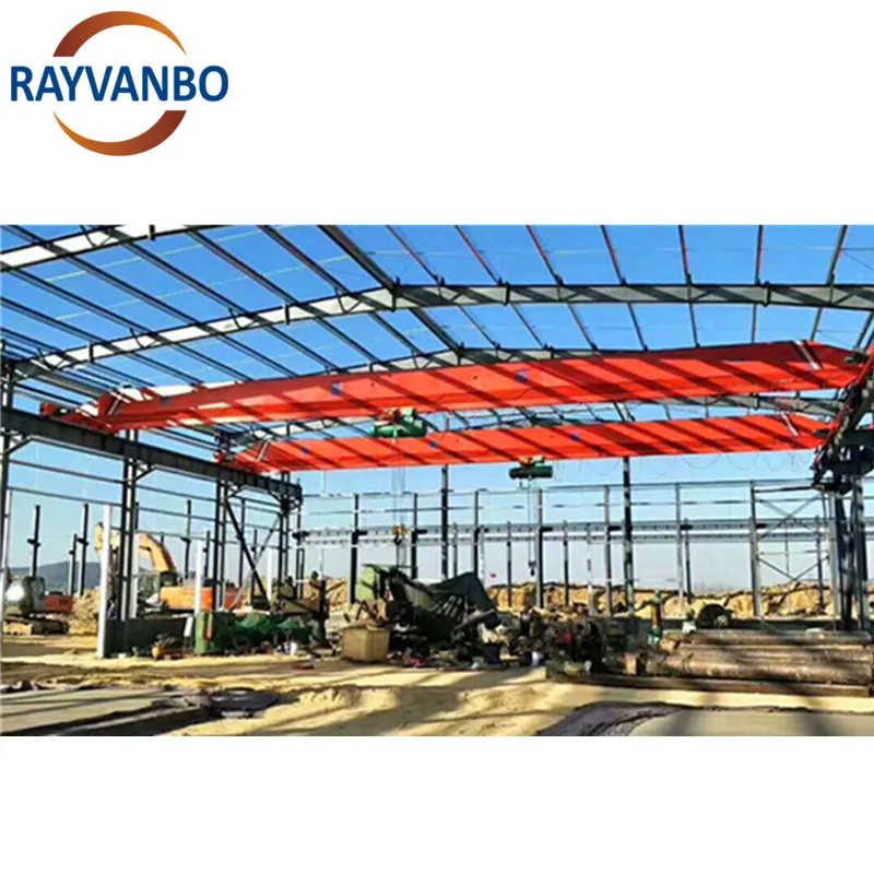 Customizable Double Girder Overhead Traveling Crane from 2 to 100 Ton