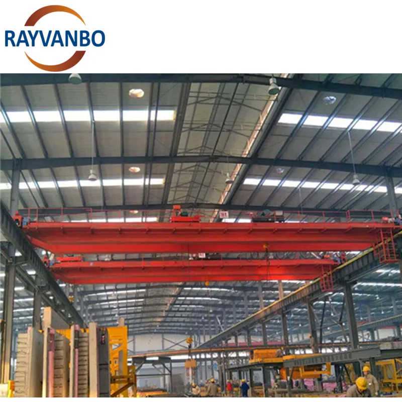 Heavy Duty Double Girder Eot Crane Designed for Lifting Up to 100 Tons Safely